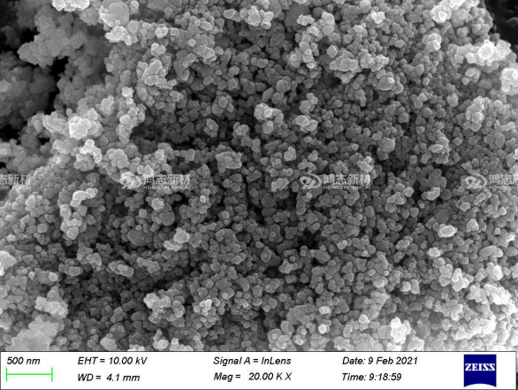 Fig.1. Nano precipitated barium sulfate FB-30 (0.03μm)